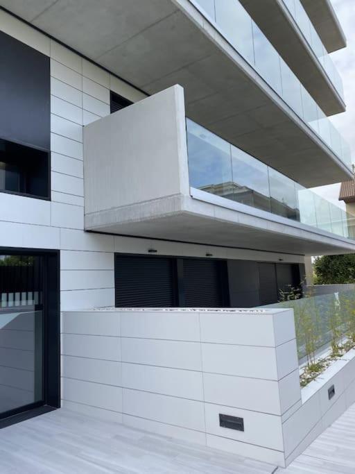 Precioso Apartamento Con Terraza Y Piscina En Portonovo-Sanxenxo 외부 사진