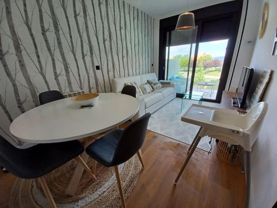 Precioso Apartamento Con Terraza Y Piscina En Portonovo-Sanxenxo 외부 사진