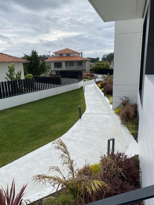 Precioso Apartamento Con Terraza Y Piscina En Portonovo-Sanxenxo 외부 사진