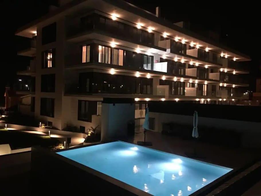 Precioso Apartamento Con Terraza Y Piscina En Portonovo-Sanxenxo 외부 사진